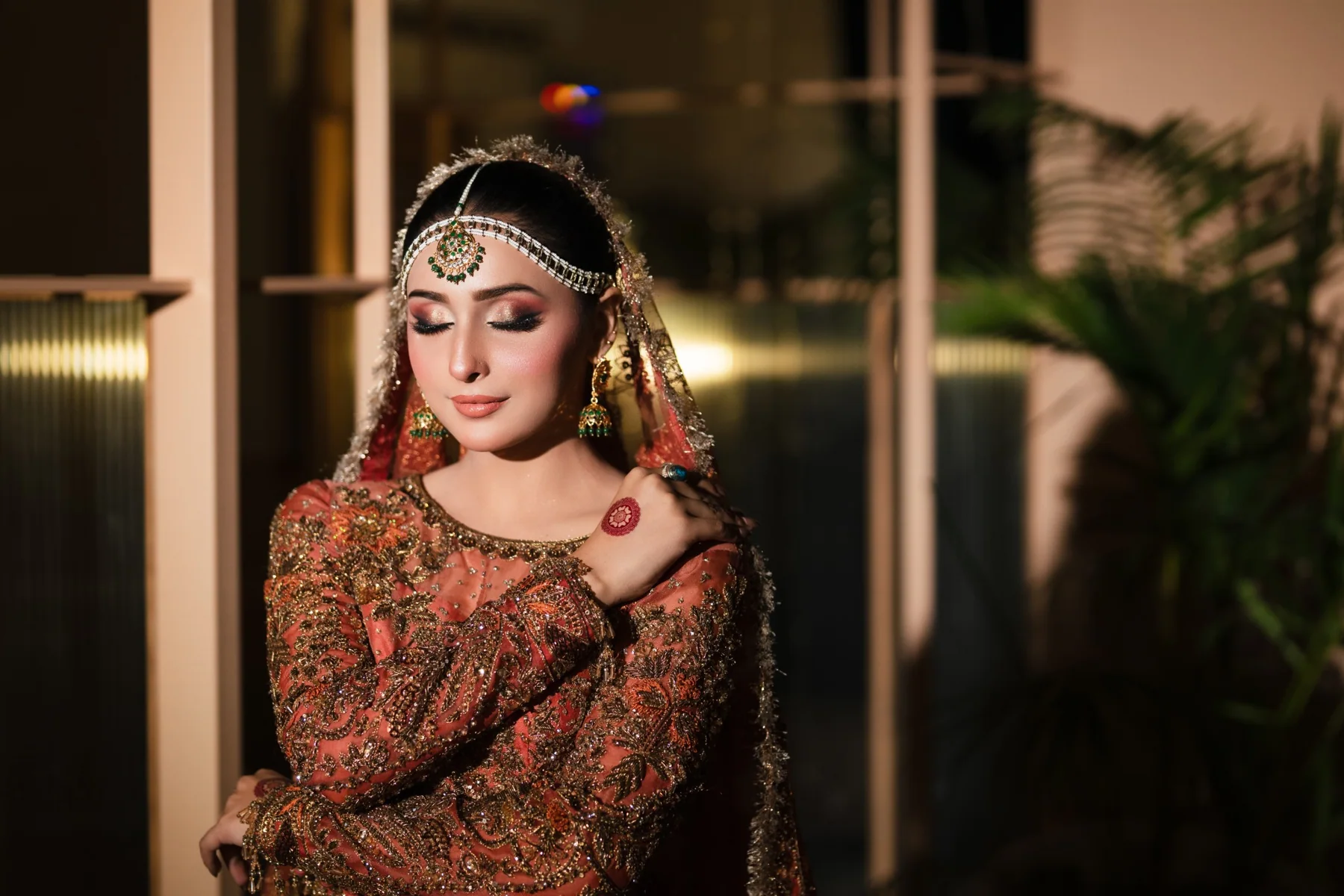 Husn by Naila bridal makeup portfolio photograph 3