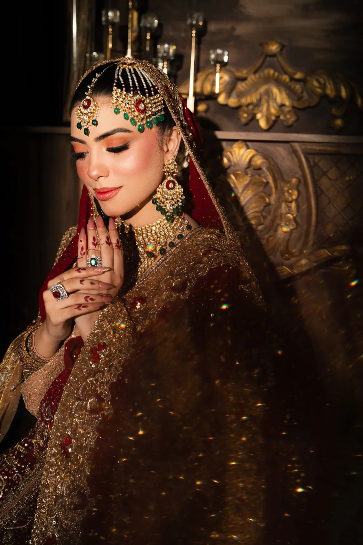 Husn by Naila bridal makeup portfolio photograph 4