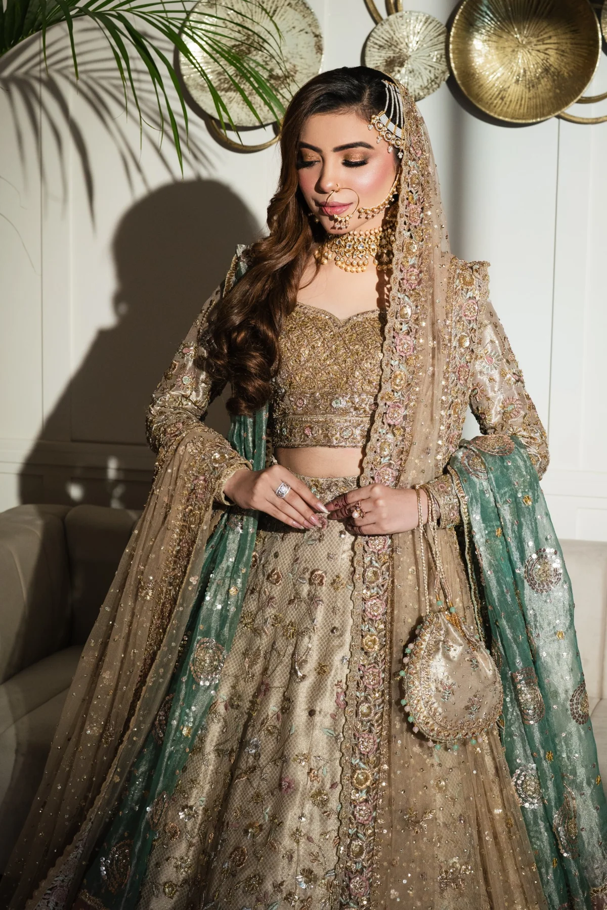 Husn by Naila bridal makeup portfolio photograph 7
